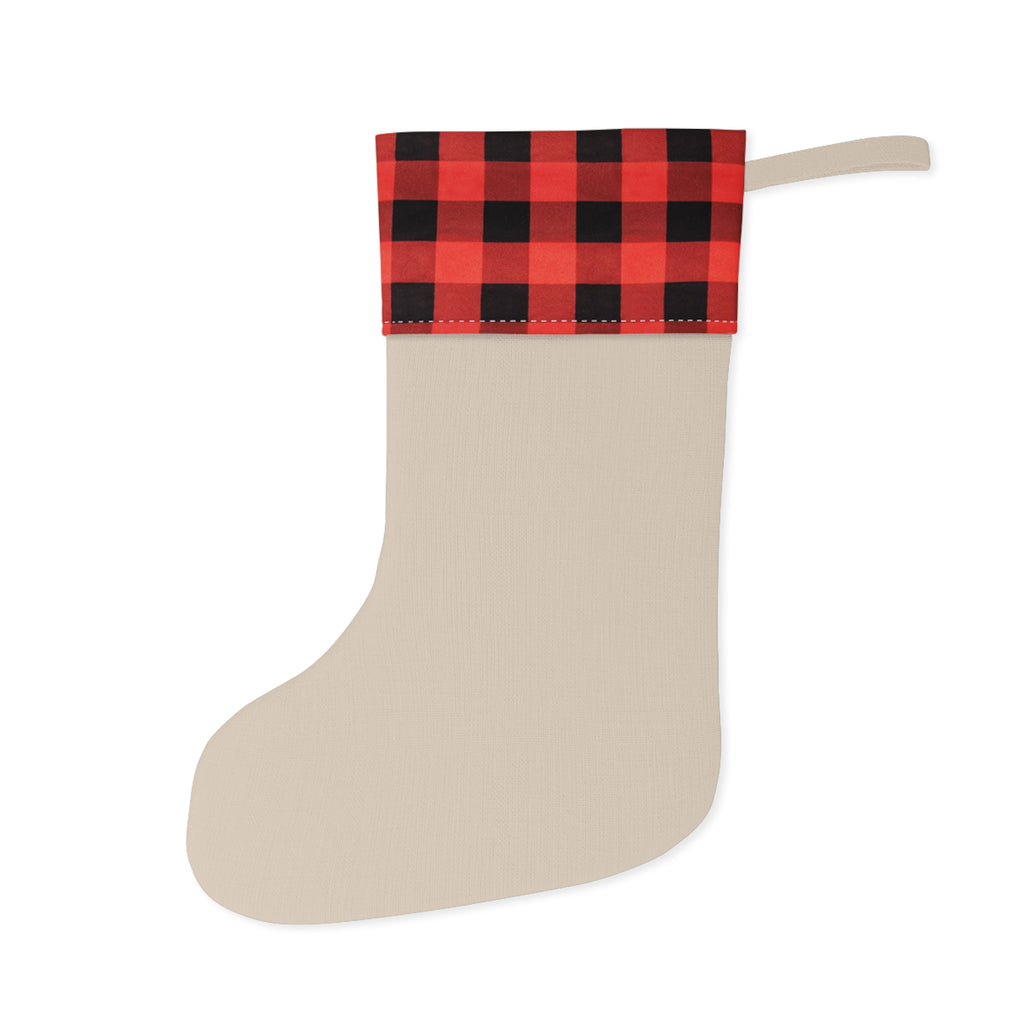 Custom Pet Photo Christmas Stocking - Personalized Dog, Cat & Pet Stocking With Name