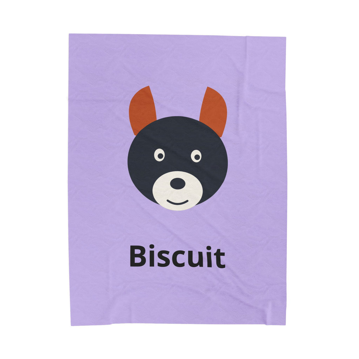 Custom Pet Photo Blanket - Personalized Plush Throw With Your Dog, Cat or Pet's Name - Pet Memorial Gift