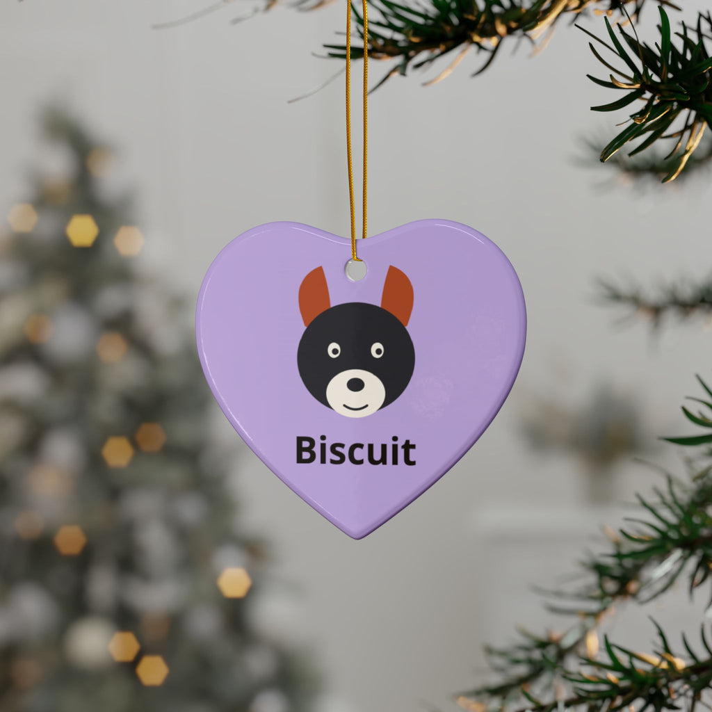 Custom Pet Photo Ornament - Personalized Christmas & Pet Memorial Keepsake for Any Pet