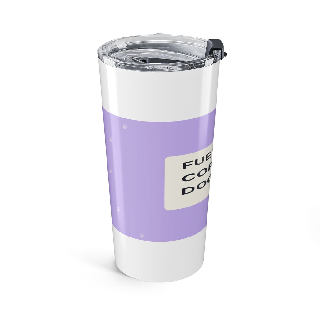 Fueled by Coffee & Dog Hair Tumbler - 20oz Skinny Tumbler for Dog Moms