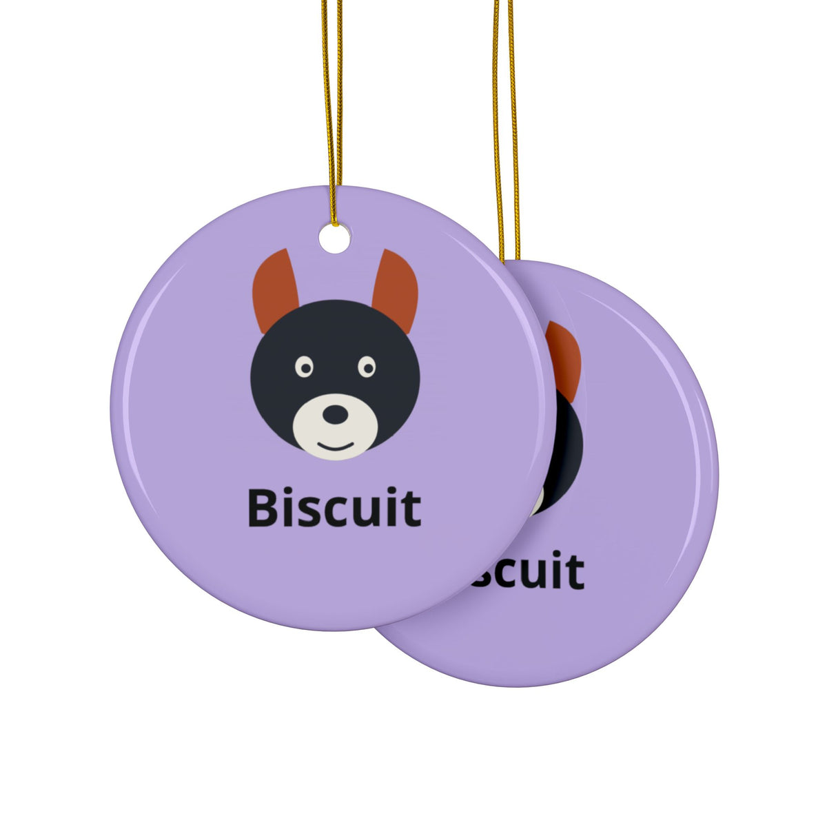 Custom Pet Photo Ornament - Personalized Christmas & Pet Memorial Keepsake for Any Pet